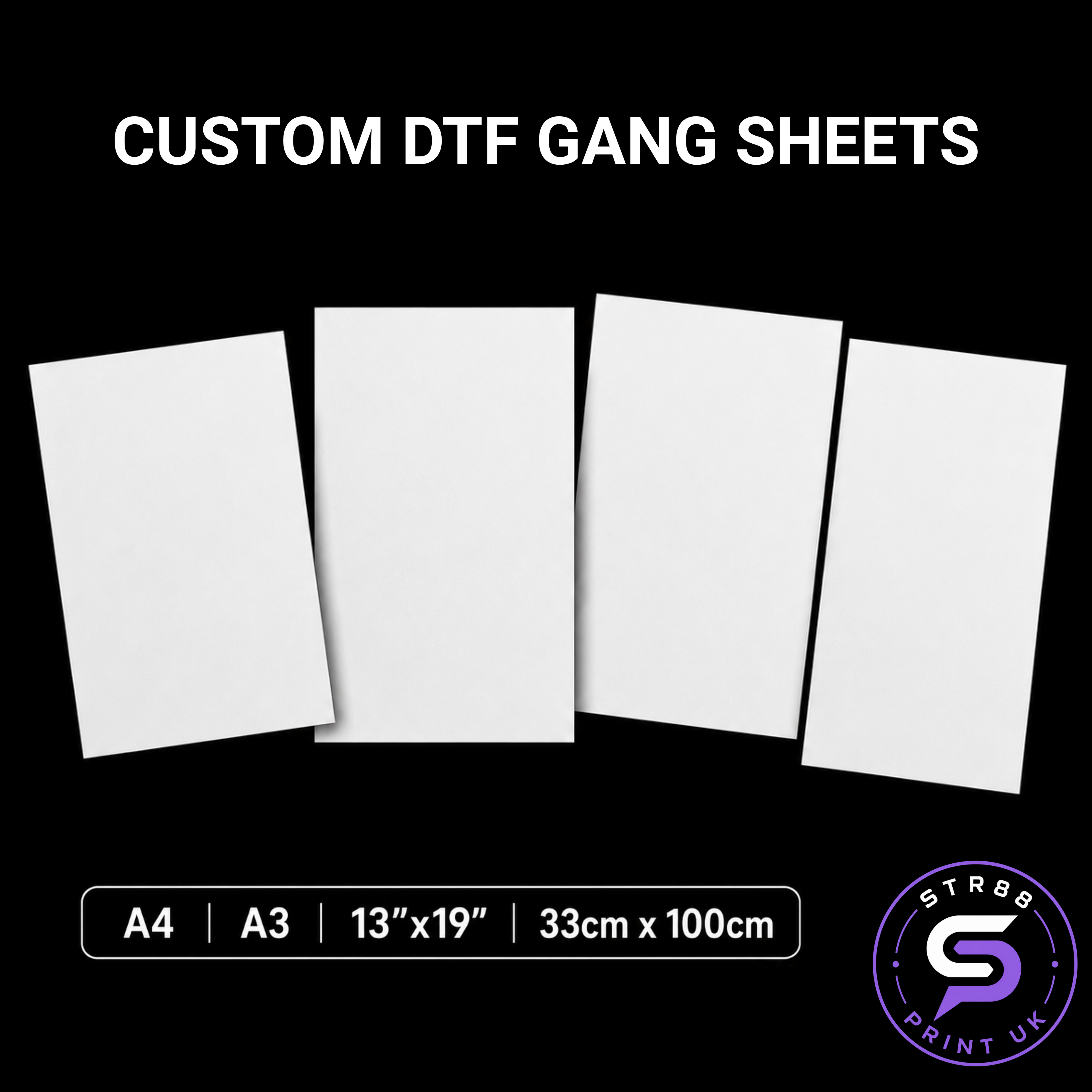 CUSTOM DTF GANG SHEETS