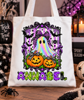 Personalised Halloween Tote Bag