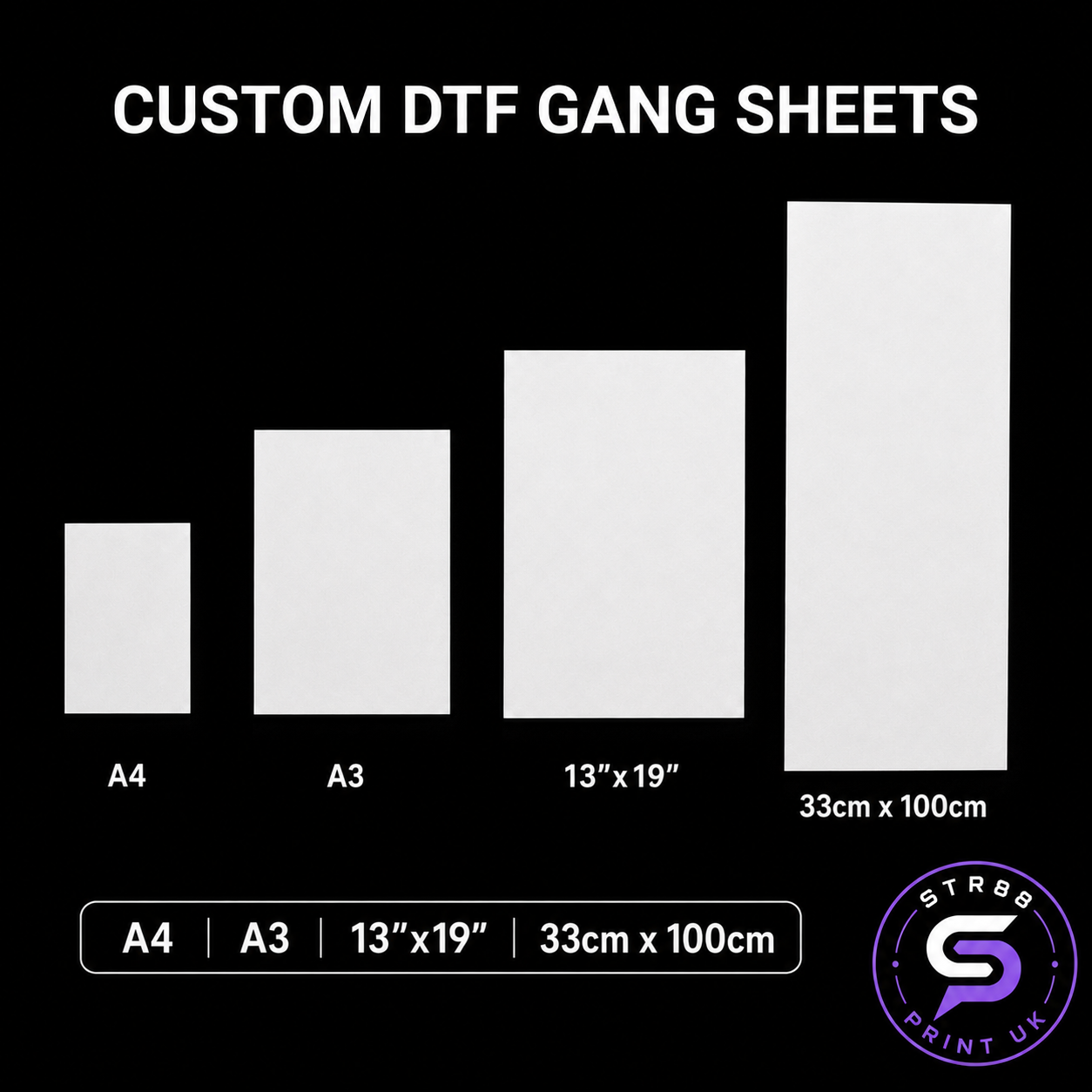 CUSTOM DTF GANGSHEET
