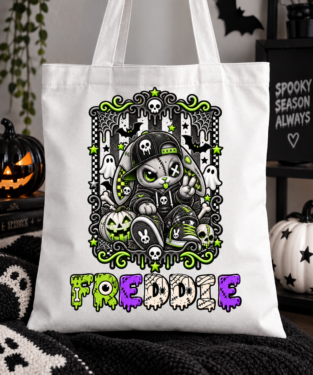Personalised Halloween Tote Bag