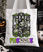 Personalised Halloween Tote Bag