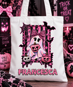 Personalised Halloween Tote Bag