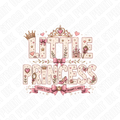 Little Princess DTF Transfer – Pink Girls Ready to Press Design