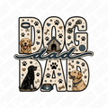 Dog Dad DTF Transfer – Dog Lover Ready to Press Design