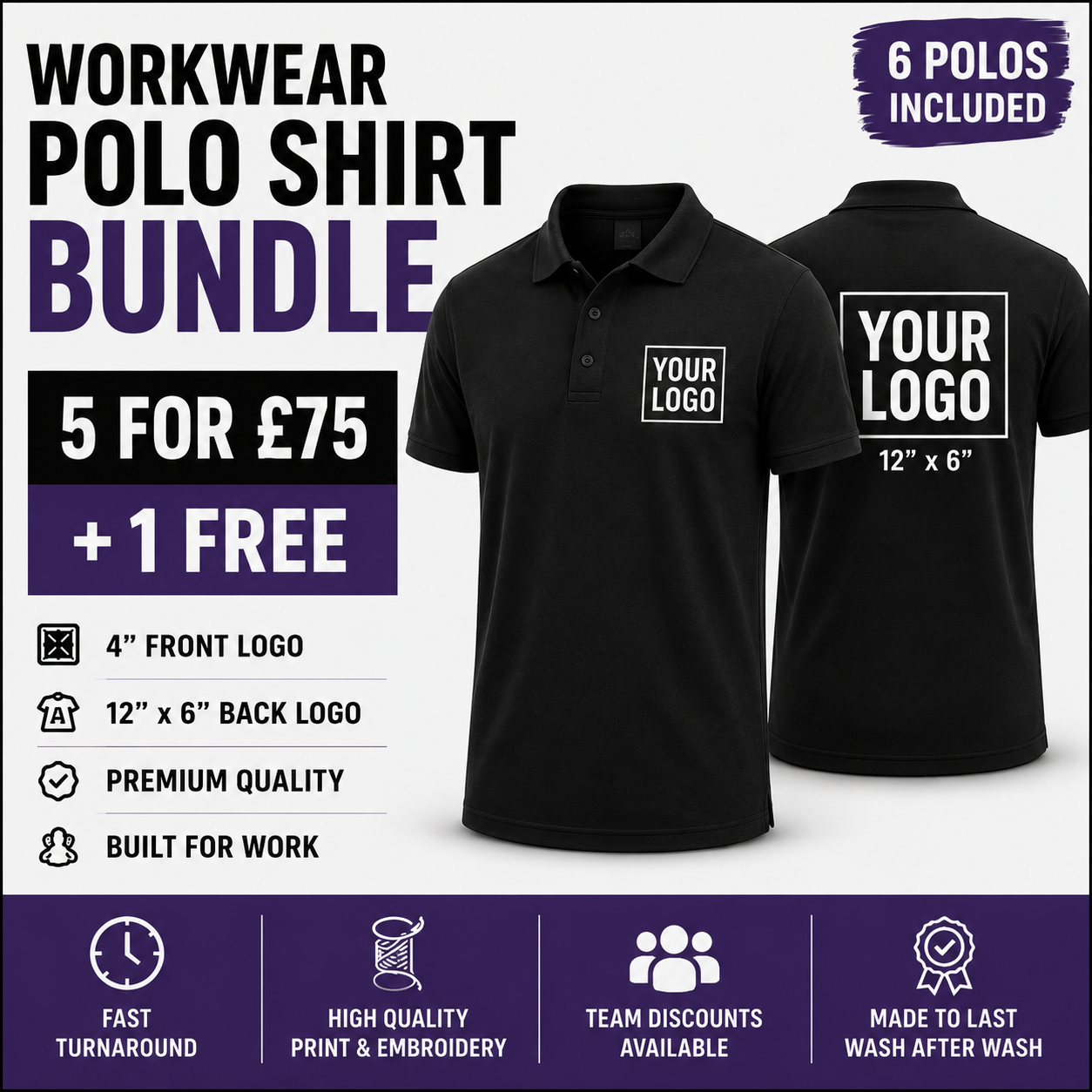WORKWEAR POLO SHIRT BUNDLE